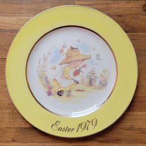 Eve Rockwell Easter Plate 1979 George Good Decorative Collectible